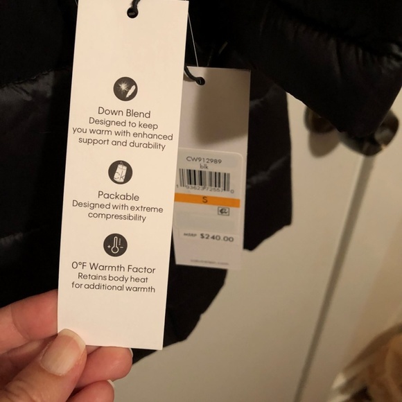 SOLD - Calvin Klein Hooded Packable Puffer Coat - Picture 7 of 8